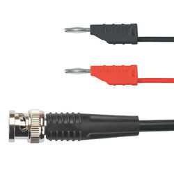 BNC Adapterleitung (BNC / Federkorbstecker) 50 cm