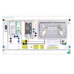 ETS Didactic Sonderlampen - Metal Halide Lamp Board