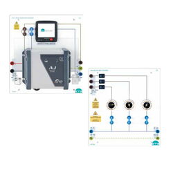 ETS Didactic Photovoltaik - Off-Grid Inverter Board und Bulb Socket Board