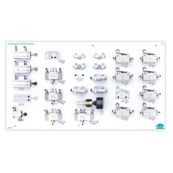 ETS Didactic Pneumatic Storage Board