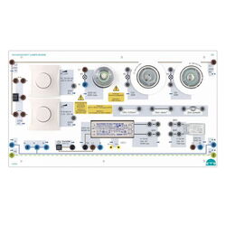 ETS Didactic Temperaturstrahler - Incandescent Lamps Board