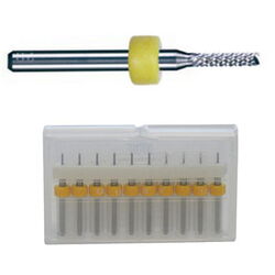 Contour Router 1/8 Zoll, L=38mm, D=1,00mm Distanzring Gelb (10er Pk.)