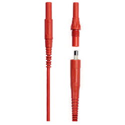 Schützinger Set 7685 CAT IV Sicherheits-Messleitung mit Sicherung
