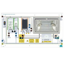 ETS Didactic Sonderlampen - High Pressure Sodium Lamp Board