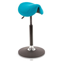 Sattelhocker Polo Amazone - ergonomischer Sattelstuhl mit schmaler Sitzfläche