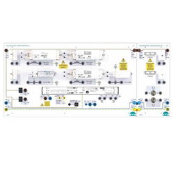 ETS Didactic Entladungslampen - Flurorescent Lamps Board A II / B II