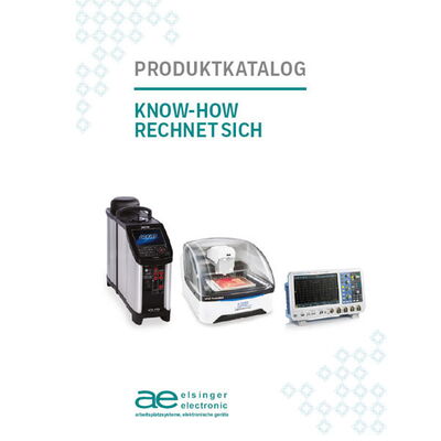 Neuer Katalog von elsinger electronic