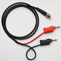 BNC Adapterleitung (BNC / Federkorbstecker) 100 cm