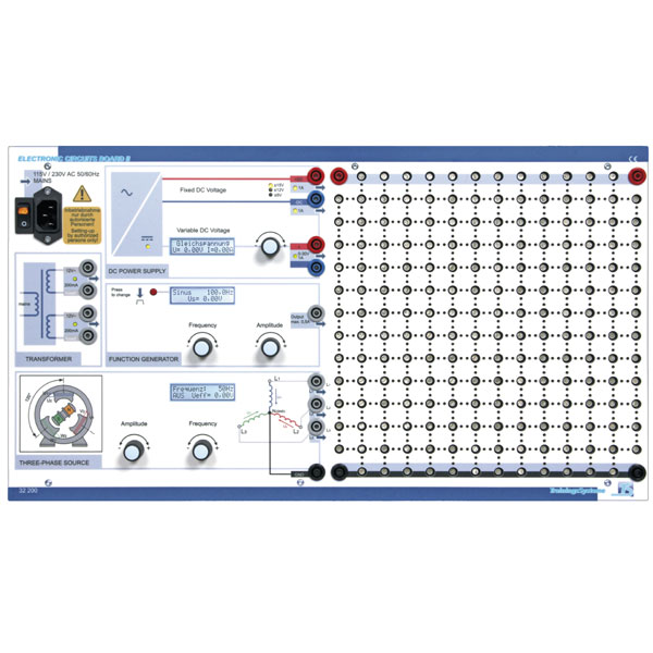 ETS Didactic Elektrotechnik / Elektronik Arbeitsplätze, Messgeräte