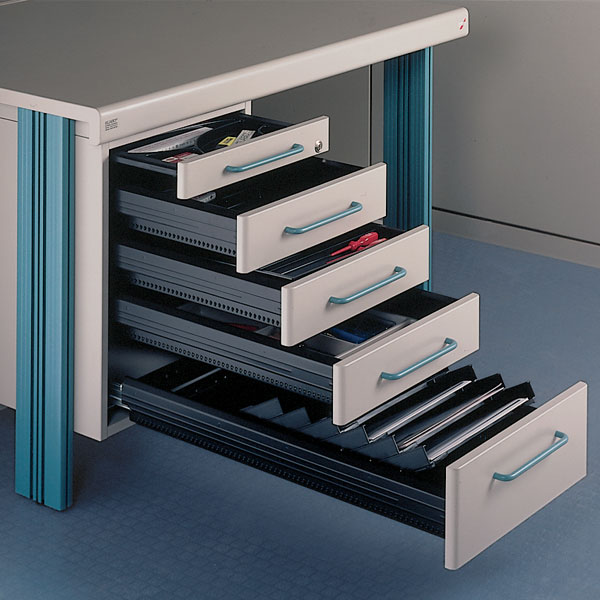 Elabo Unterschränke mit Laden - Arbeitsplätze, Messgeräte, Ausbildung